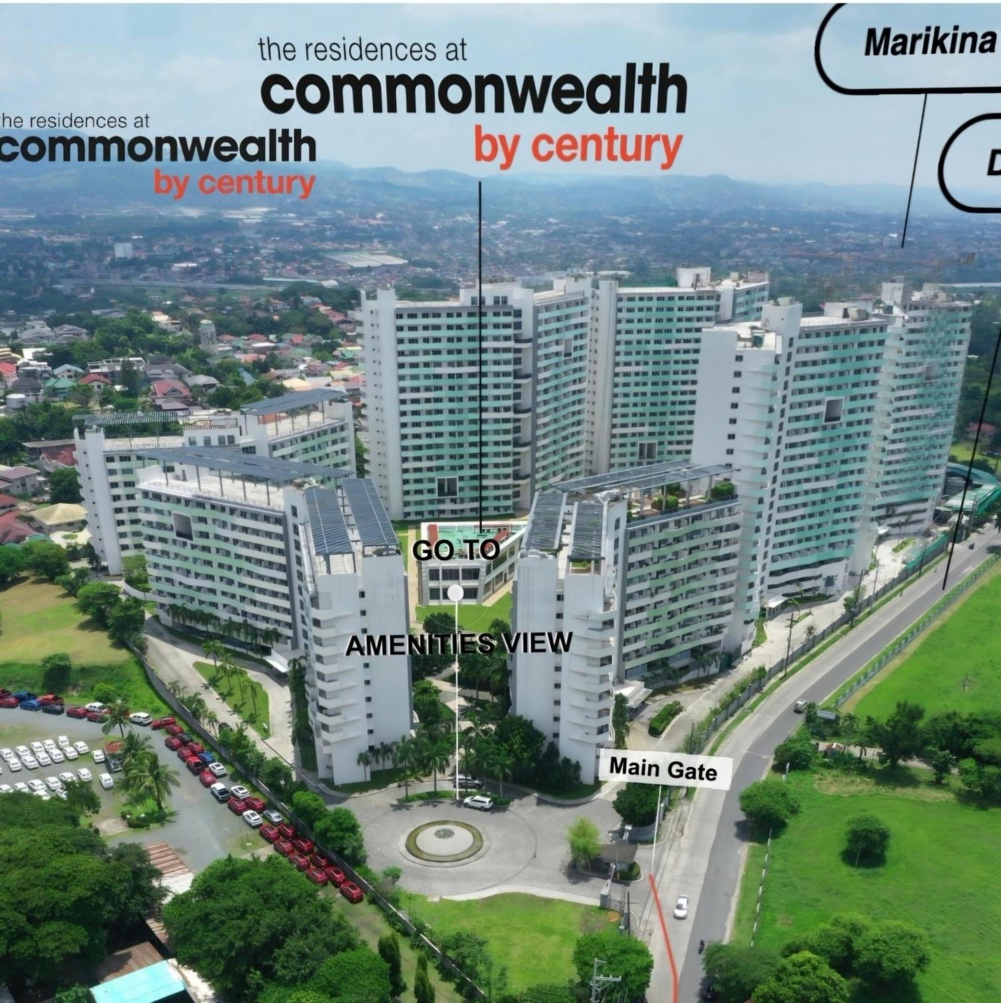 Acellyne'S Suites At The Residences At Commonwealth By Century Кесон-Сити Экстерьер фото